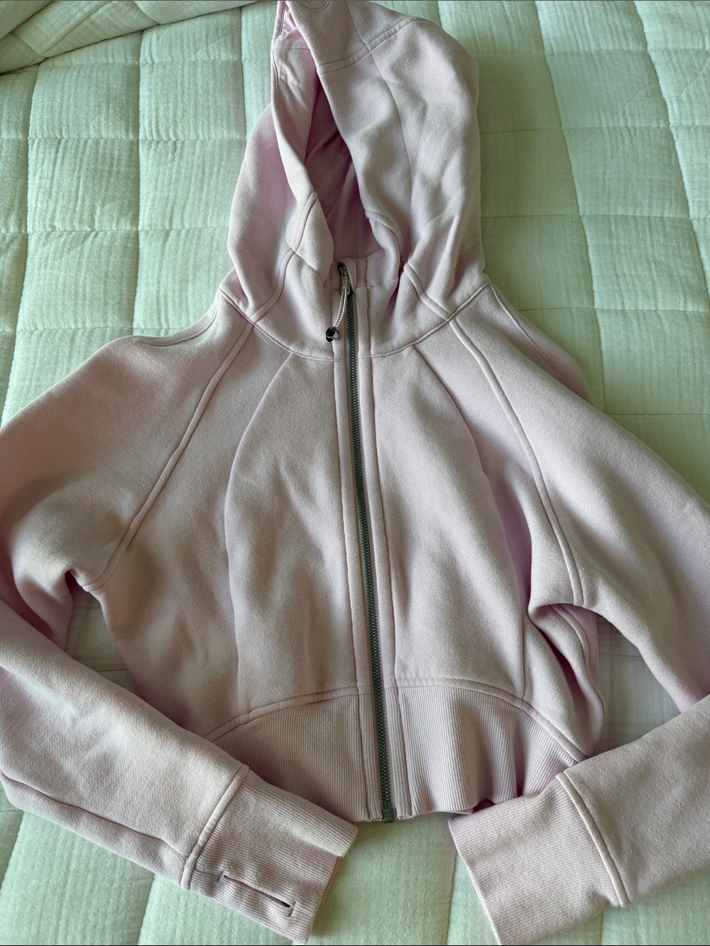 Lululemon Cropped Women's Zip-Up Hoodie